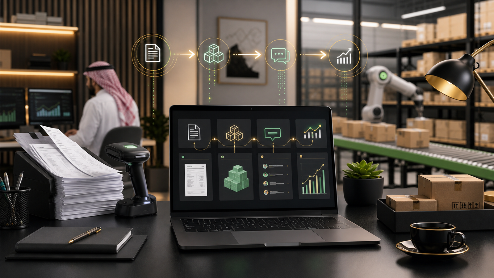 AI in business operations and automation
